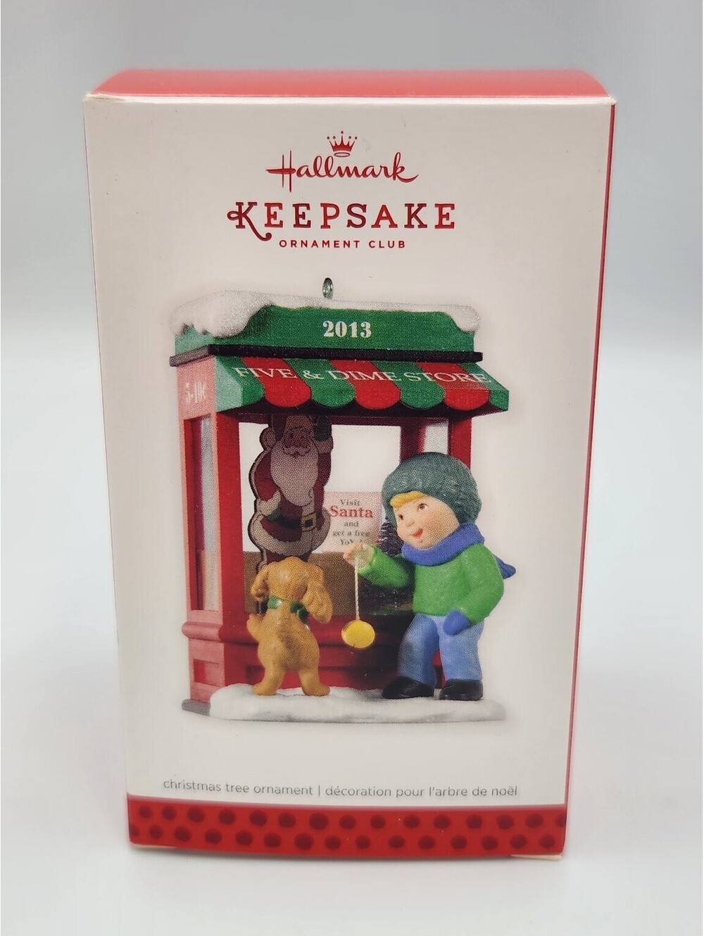 Hallmark Keepsake 2013 Christmas Windows Series Five & Dime Store Ornament - E11